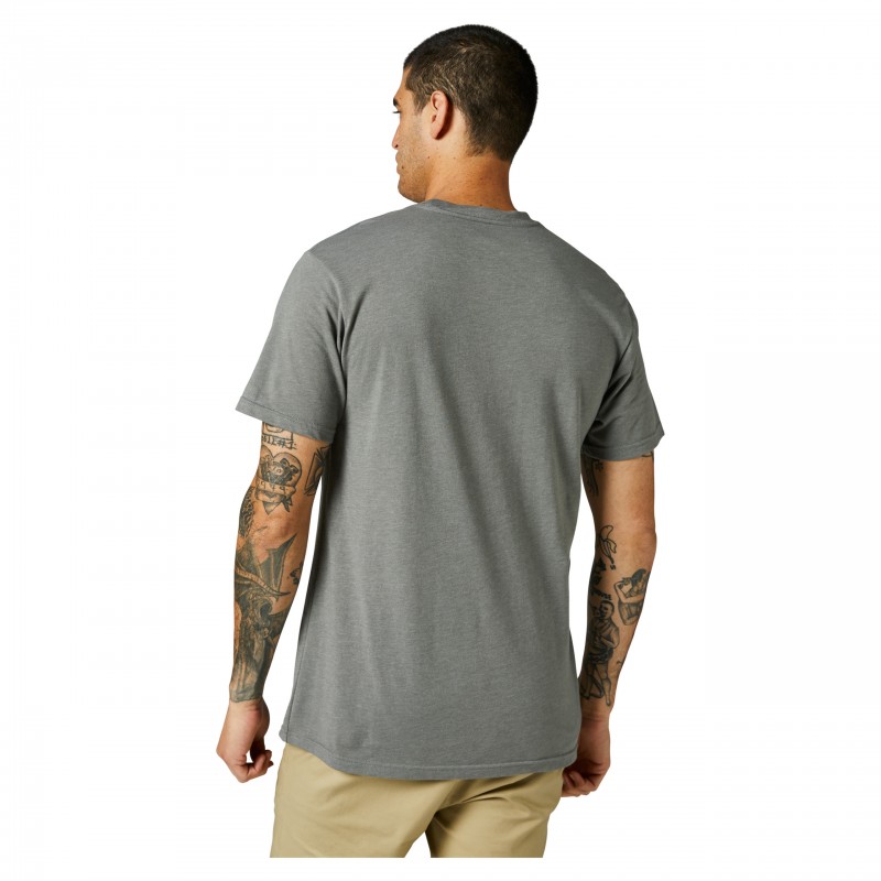 T-SHIRT FOX PINNACLE PREMIUM HEATHER GRAPHITHE