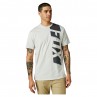 T-SHIRT FOX RKANE SIDE PREMIUM LIGHT GREY