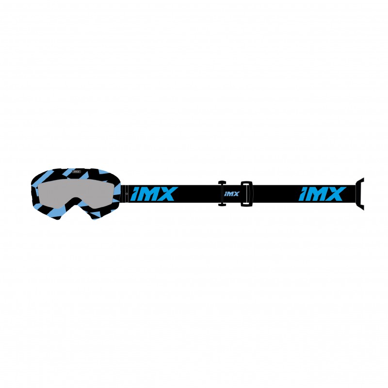 GOGLE IMX MUD GRAPHIC BLUE MATT/BLACK - SZYBA CLEAR (1 SZYBA W ZESTAWIE)