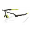 Okulary 100% S2 Soft Tact Cool Grey - Photochromic Lens (Szkła Fotochromatyczne LT 16%-77%) (NEW 2022)