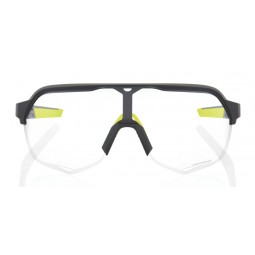 Okulary 100% S2 Soft Tact Cool Grey - Photochromic Lens (Szkła Fotochromatyczne LT 16%-77%) (NEW 2022)