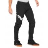 Spodnie męskie 100% R-CORE X Pants black white