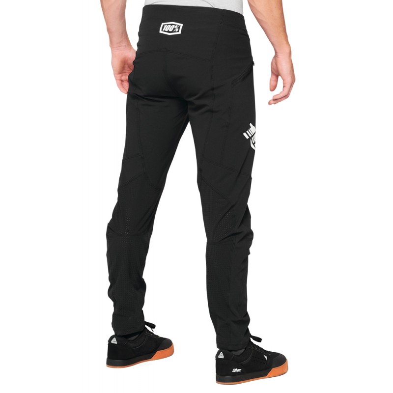 Spodnie męskie 100% R-CORE X Pants black white