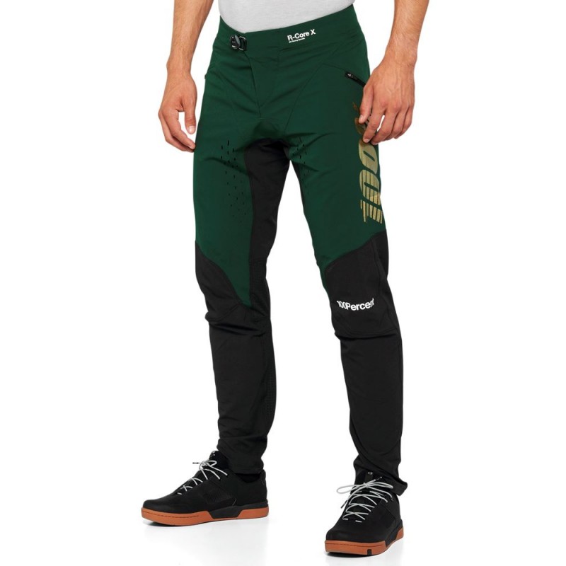 Spodnie męskie 100% R-CORE X Limited Edition Pants Forest Green (NEW 2022)