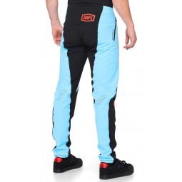Spodnie męskie 100% R-CORE X Pants light blue black