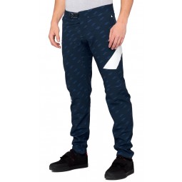 Spodnie męskie 100% R-CORE X Limited Edition Pants Navy White