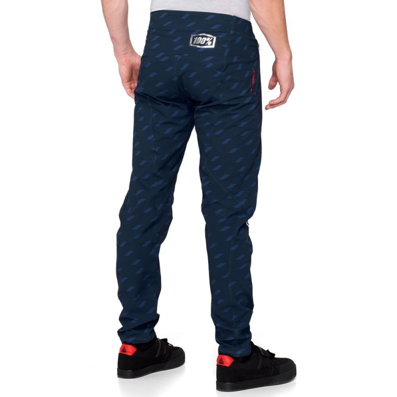 Spodnie męskie 100% R-CORE X Limited Edition Pants Navy White