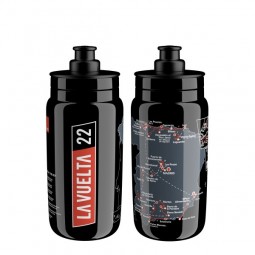 Elite Bidon FLY Teams 2022 Vuelta Black Map 550ml