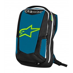 PLECAK ALPINESTARS CITY HUNTER BLUE BLACK LIME