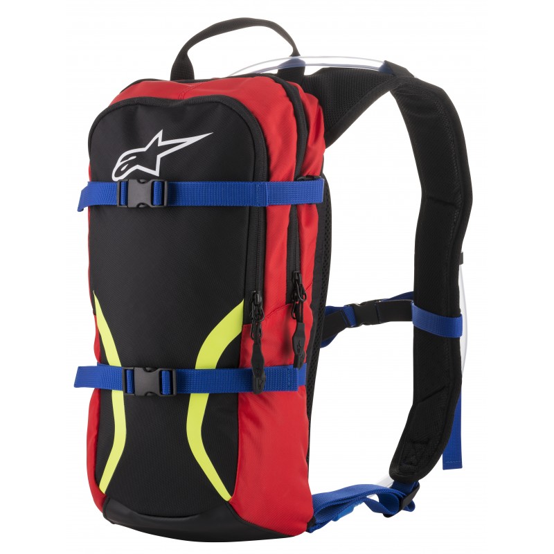 PLECAK ALPINESTARS IGUANA HYDRATION BLACK/BLUE/RED/FLUO YELLOW