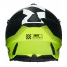 KASK IMX FMX-02 BLACK/FLUO YELLOW/WHITE GLOSS