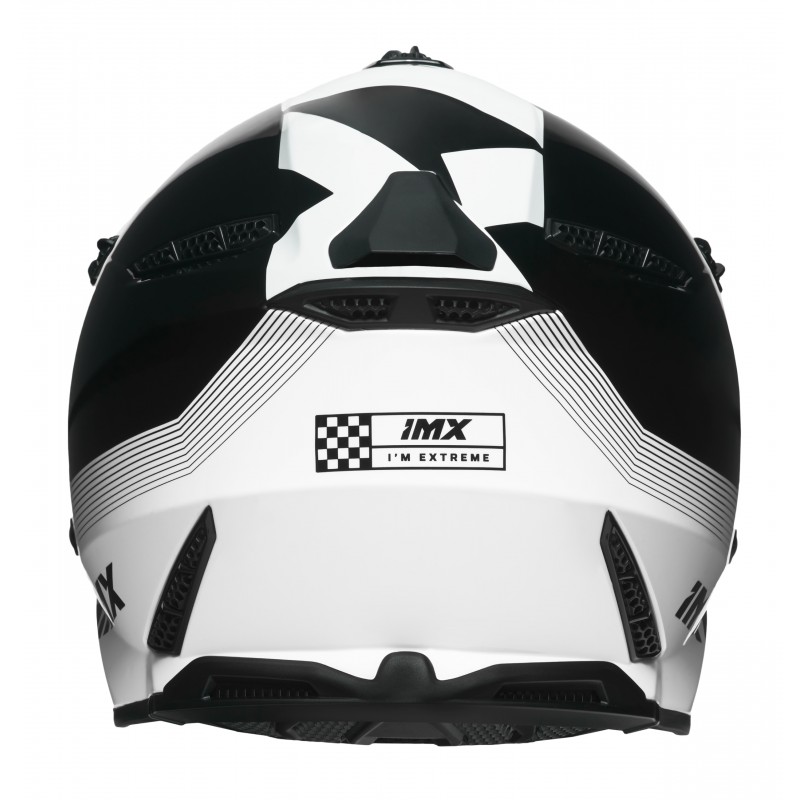 KASK IMX FMX-02 BLACK/WHITE GLOSS