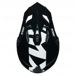 KASK IMX FMX-02 BLACK/WHITE GLOSS