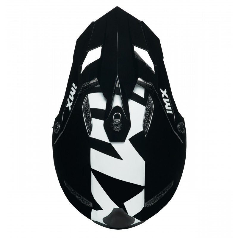 KASK IMX FMX-02 BLACK/WHITE GLOSS