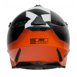 KASK IMX FMX-02 BLACK/ORANGE/WHITE GLOSS