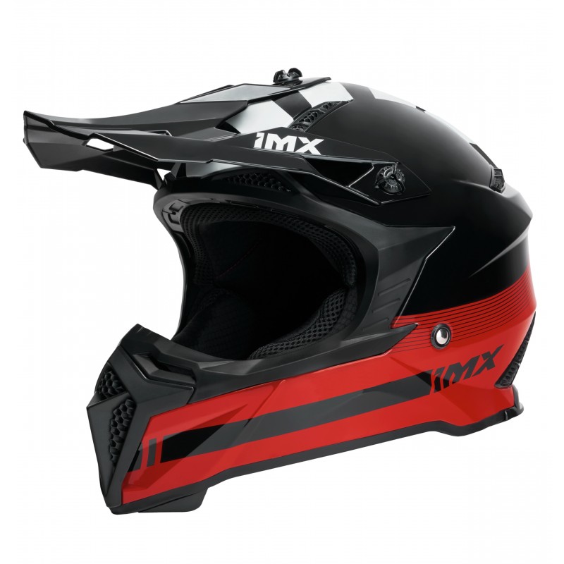 KASK IMX FMX-02 BLACK/RED/WHITE GLOSS