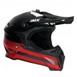 KASK IMX FMX-02 BLACK/RED/WHITE GLOSS