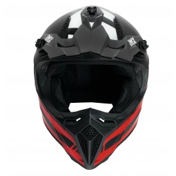 KASK IMX FMX-02 BLACK/RED/WHITE GLOSS