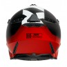 KASK IMX FMX-02 BLACK/RED/WHITE GLOSS