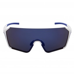 OKULARY RED BULL SPECT JADEN WHITE - SZKŁA SMOKE WITH BLUE REV
