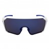 OKULARY RED BULL SPECT JADEN WHITE - SZKŁA SMOKE WITH BLUE REV