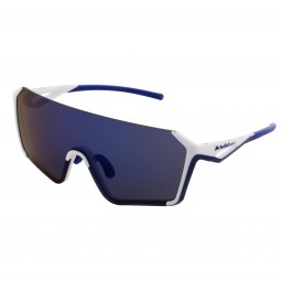 OKULARY RED BULL SPECT JADEN WHITE - SZKŁA SMOKE WITH BLUE REV
