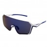 OKULARY RED BULL SPECT JADEN WHITE - SZKŁA SMOKE WITH BLUE REV