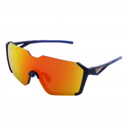 OKULARY RED BULL SPECT NICK BLUE - SZKŁA RED FLASH, BROWN WITH RED MIRROR