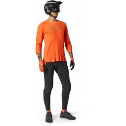 KOSZULKA ROWEROWA FOX FLEXAIR 3/4 DELTA FLUO ORANGE