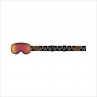 GOGLE SNOWBOARDOWE IMX PEAK BLACK MATT/GRAPHIC BLACK - SZYBA PODWÓJNA GOLD IRRIDIUM + BROWN