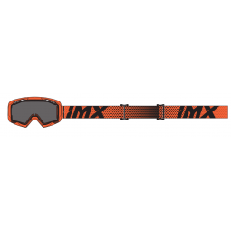 GOGLE IMX ENDURANCE FLIP ORANGE GLOSS/ ORANGE - SZYBA DARK SMOKE + CLEAR (2 SZYBY W ZESTAWIE)
