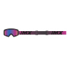 GOGLE IMX ENDURANCE FLIP BLACK MATT/ PINK - SZYBA IRIDIUM PINK + CLEAR (2 SZYBY W ZESTAWIE)