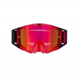 GOGLE IMX SAND RED/BLACK MATT - SZYBA RED IRIDIUM + CLEAR (2 SZYBY W ZESTAWIE)