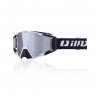 GOGLE IMX SAND WHITE/BLACK MATT - SZYBA SILVER IRIDIUM + CLEAR (2 SZYBY W ZESTAWIE)