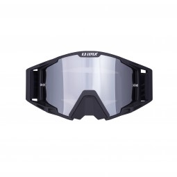 GOGLE IMX SAND BLACK MATT - SZYBA SILVER IRIDIUM + CLEAR (2 SZYBY W ZESTAWIE)