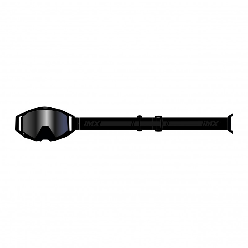 GOGLE IMX SAND BLACK MATT - SZYBA SILVER IRIDIUM + CLEAR (2 SZYBY W ZESTAWIE)