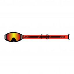 GOGLE IMX SAND BLACK MATT/ORANGE - SZYBA ORANGE IRIDIUM + CLEAR (2 SZYBY W ZESTAWIE)