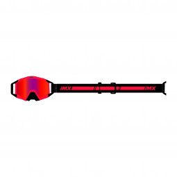 GOGLE IMX SAND RED MATT/BLACK - SZYBA RED IRIDIUM + CLEAR (2 SZYBY W ZESTAWIE)