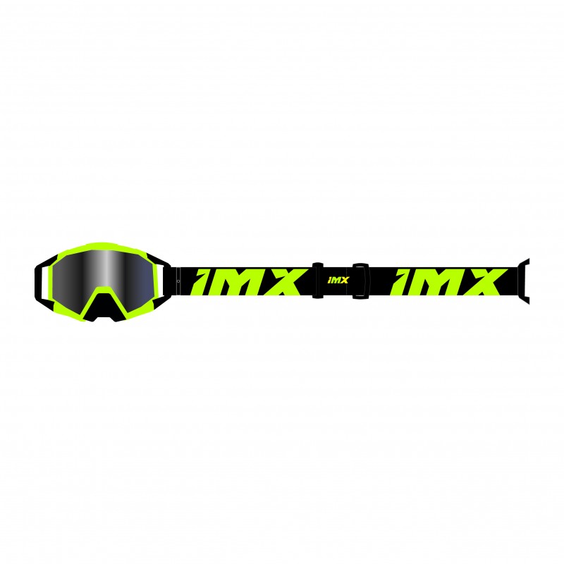GOGLE IMX SAND FLUO YELLOW MATT/BLACK - SZYBA SILVER IRIDIUM + CLEAR (2 SZYBY W ZESTAWIE)