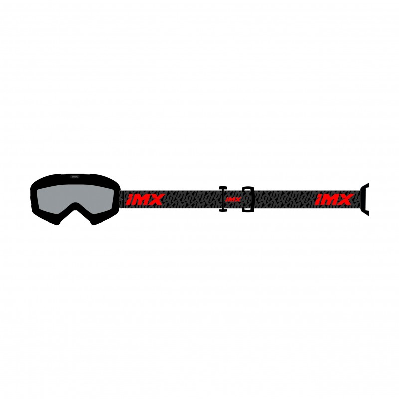 GOGLE IMX MUD BLACK MATT/GREY/RED - SZYBA CLEAR (1 SZYBA W ZESTAWIE) GOGLE IMX MUD BLACK MATT/GREY/RED - SZYBA CLEAR (1 SZYBA W ZESTAWIE)