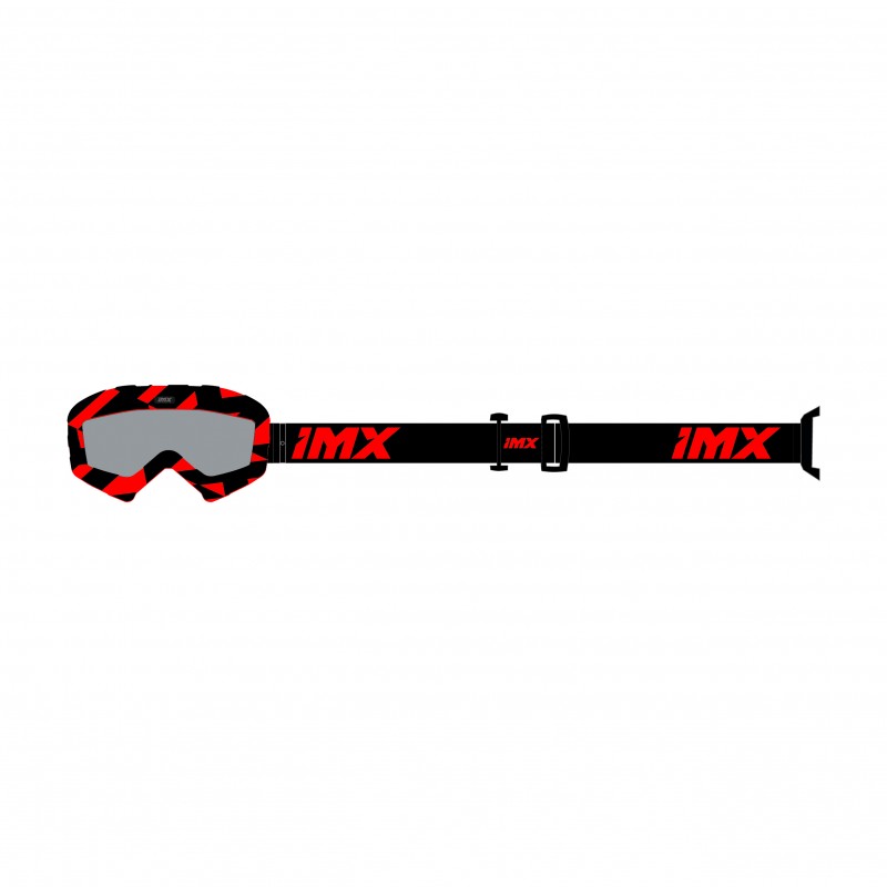 GOGLE IMX MUD GRAPHIC RED GLOSS/BLACK - SZYBA CLEAR (1 SZYBA W ZESTAWIE)