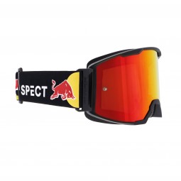 GOGLE RED BULL SPECT STRIVE BLACK - SZYBA RED FLASH/BROWN WITH RED MIRROR + CLEAR