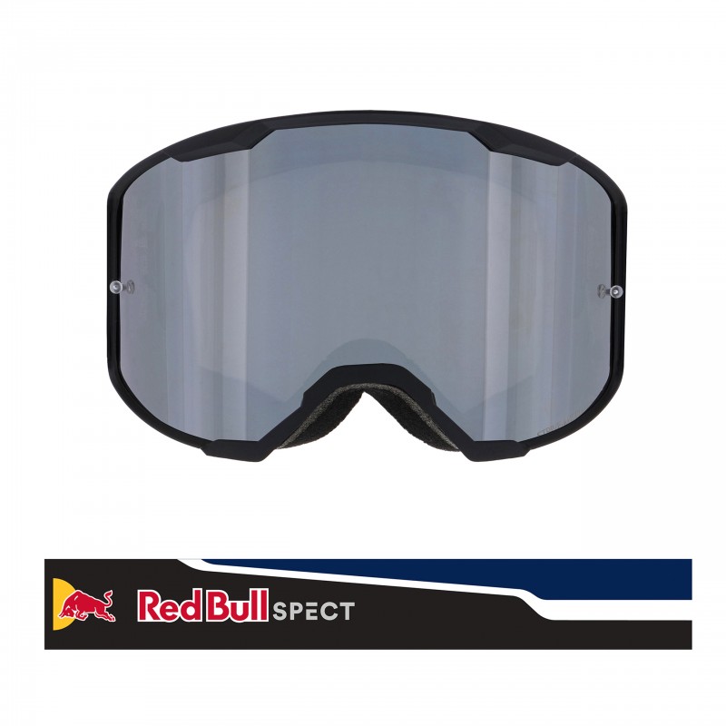 GOGLE RED BULL SPECT STRIVE BLACK - SZYBA BLACK FLASH/SMOKE WITH SILVER FLASH