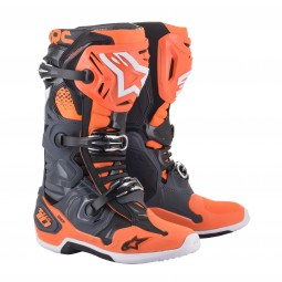 BUTY ALPINESTARS TECH 10 COOL GREY/FLUO ORANGE