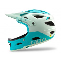 Kask full face GIRO SWITCHBLADE INTEGRATED MIPS matte mint glacier roz. M (55-59 cm)