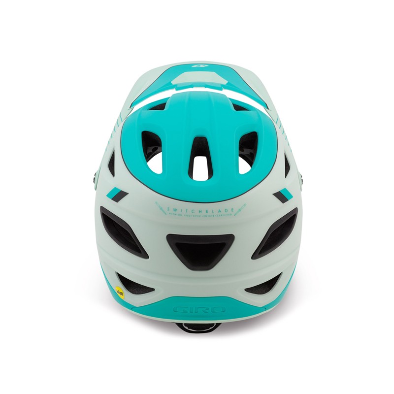 Kask full face GIRO SWITCHBLADE INTEGRATED MIPS matte mint glacier roz. M (55-59 cm)