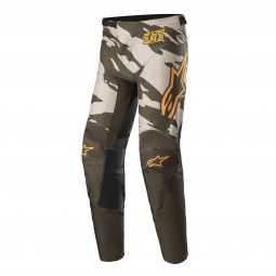 SPODNIE ALPINESTARS RACER TACTICAL MILITARY SAND CAMO TANGERINE