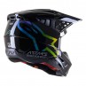 KASK ALPINESTARS S-M5 COMPASS BLACK/SILVER HUE GLOSSY