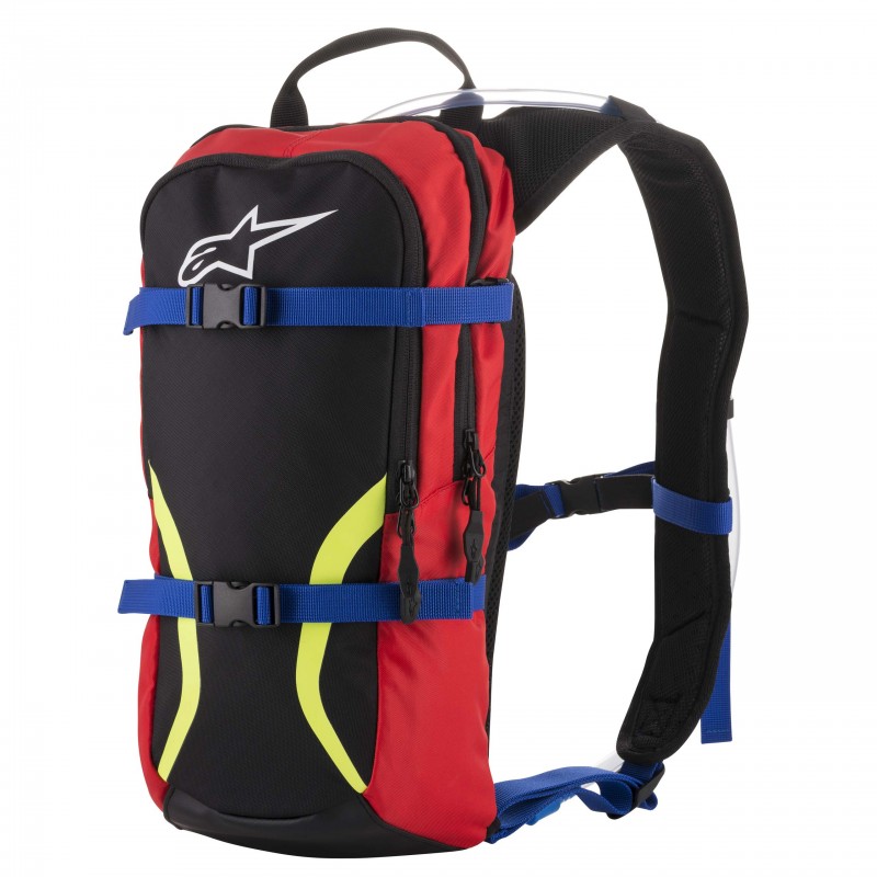 PLECAK ALPINESTARS IGUANA HYDRATION BLACK/BLUE/RED/FLUO YELLOW