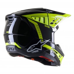 KASK ALPINESTARS S-M5 BEAM BLACK/ANTHRACITE/YEL FL GLOSSY